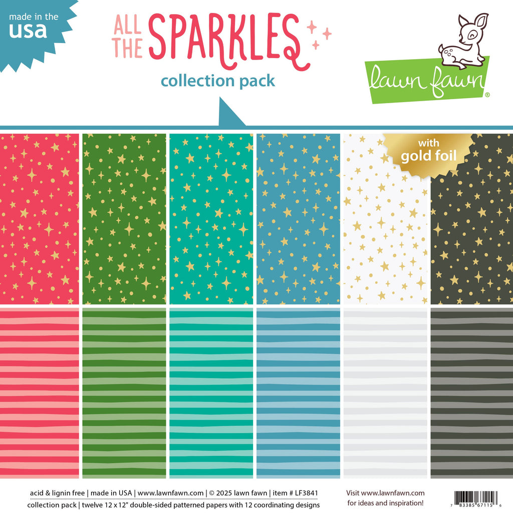 Lawn Fawn - All The Sparkles Collection Pack 12x12"
