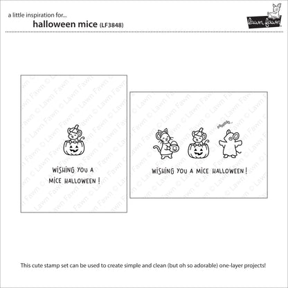 Lawn Fawn - Halloween Mice