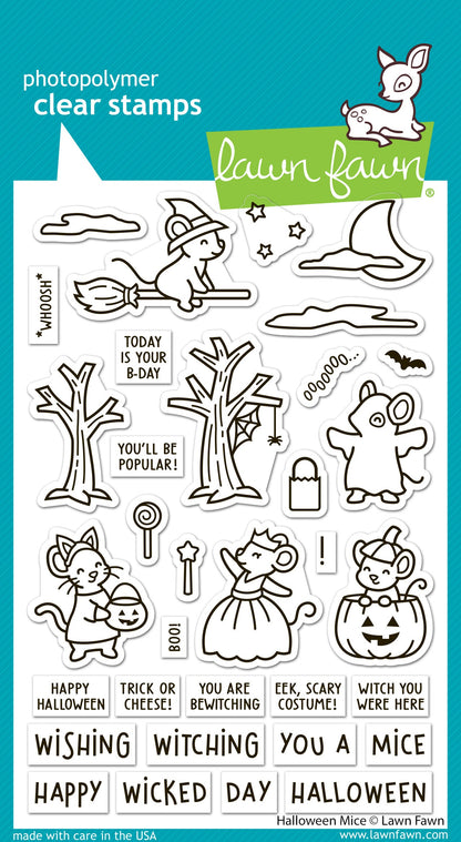 Lawn Fawn - Halloween Mice