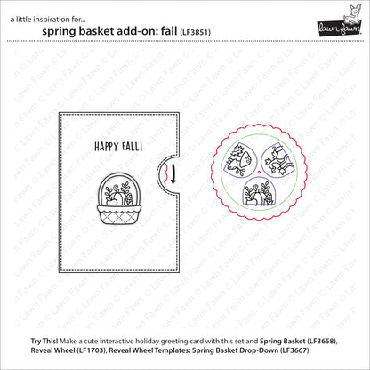 Lawn Fawn - Spring Basket Add-On: Fall