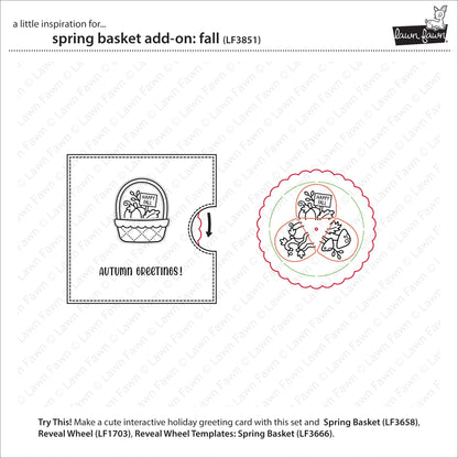 Lawn Fawn - Spring Basket Add-On: Fall