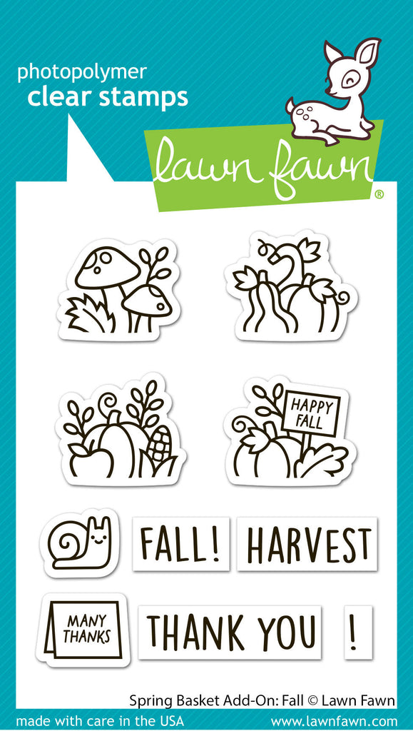 Lawn Fawn - Spring Basket Add-On: Fall