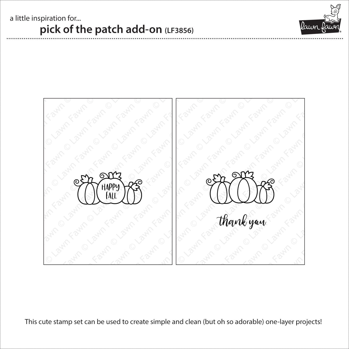 Lawn Fawn - Pick Of The Patch Add-On