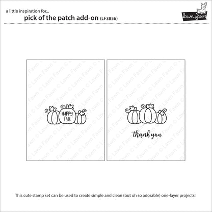 Lawn Fawn - Pick Of The Patch Add-On