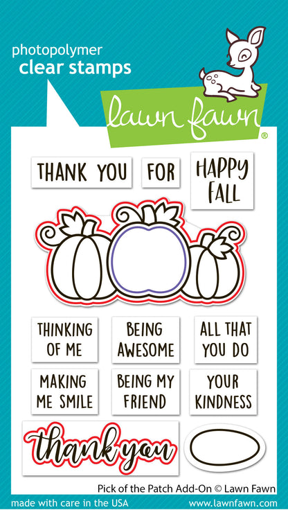 Lawn Fawn - Pick Of The Patch Add-On Lawn Cuts