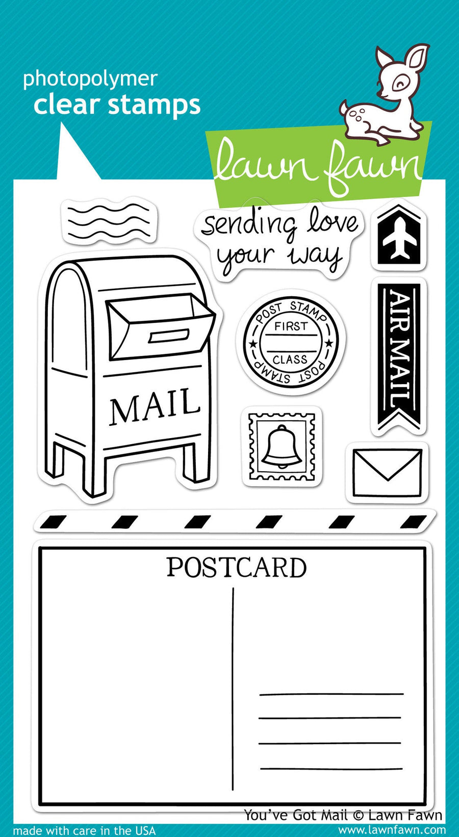 Lawn Fawn - You've Got Mail