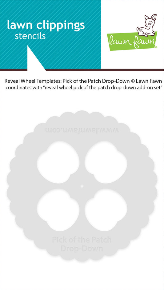 Lawn Fawn - Reveal Wheel Templates: Pick Of The Patch Drop-Down