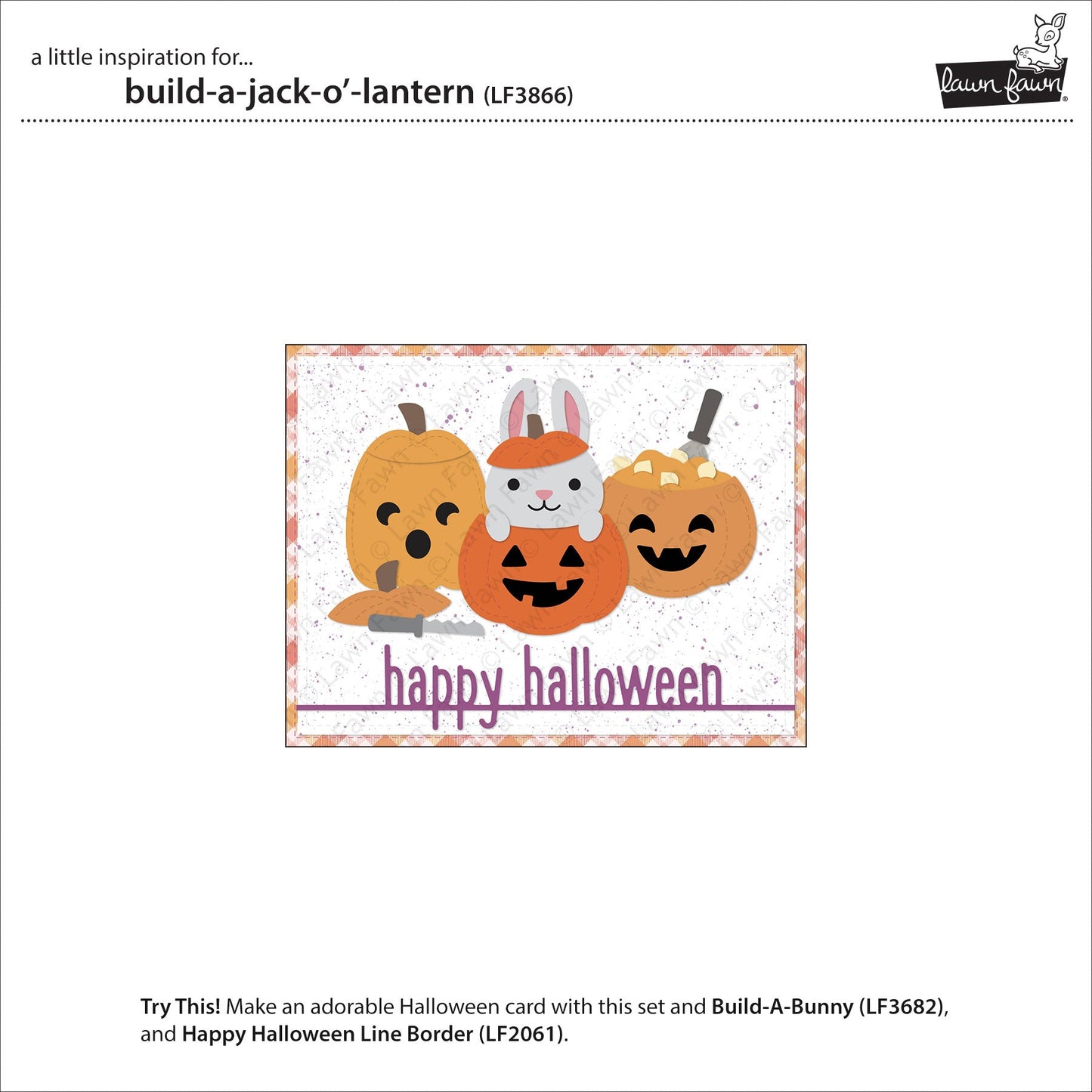 Lawn Fawn - Build-A-Jack-O'-Lantern