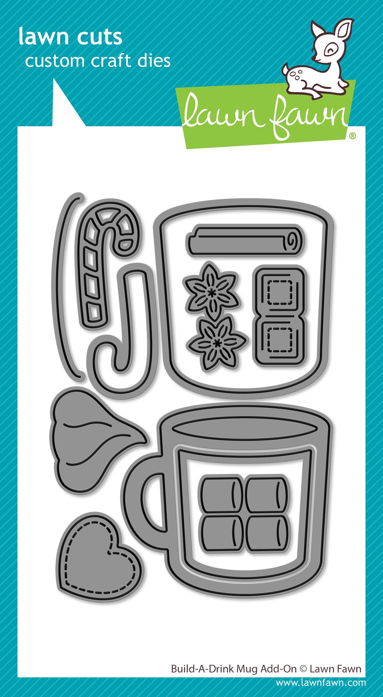 Lawn Fawn - Build-A-Drink Mug Add-On