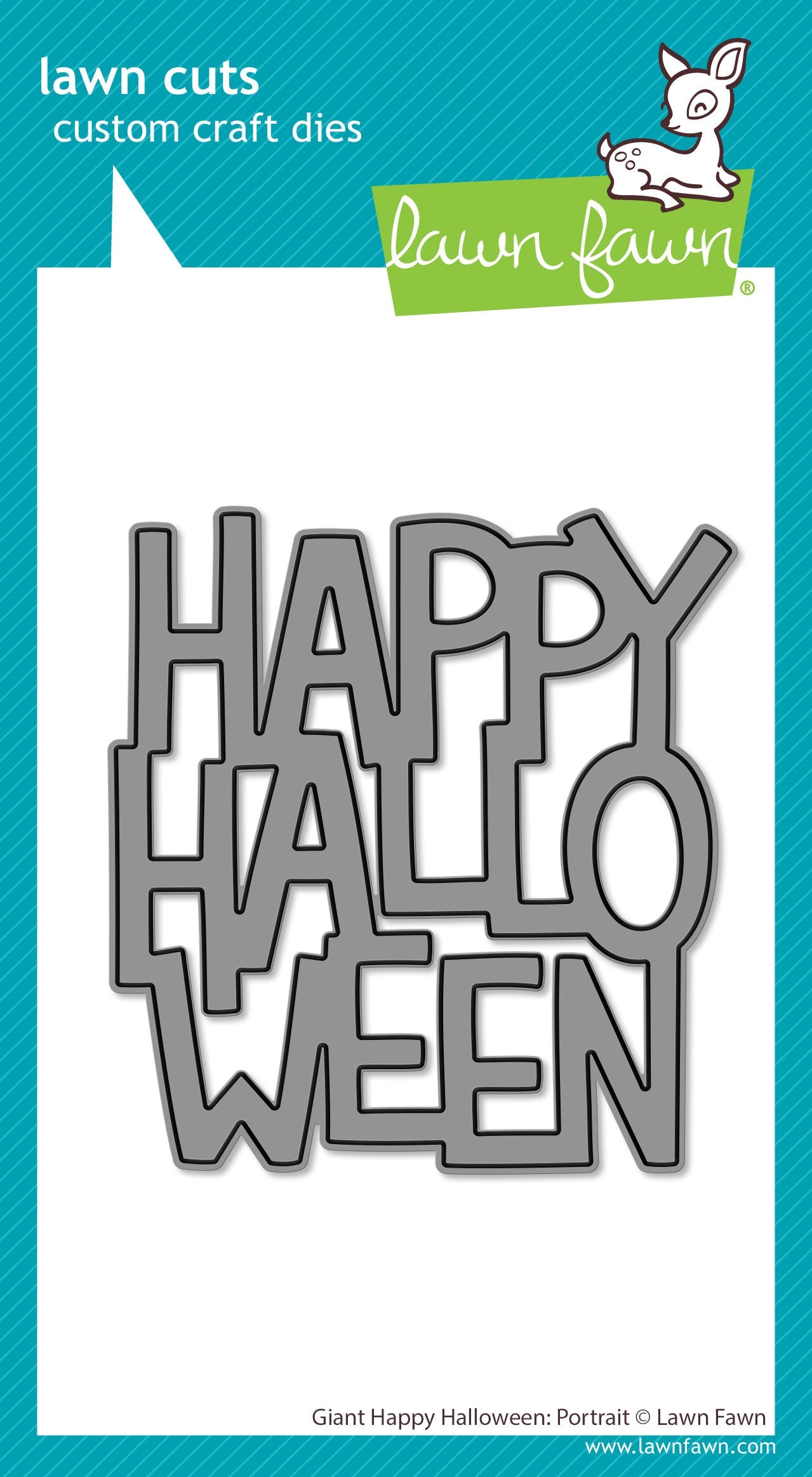 Lawn Fawn - Giant Happy Halloween: Portrait