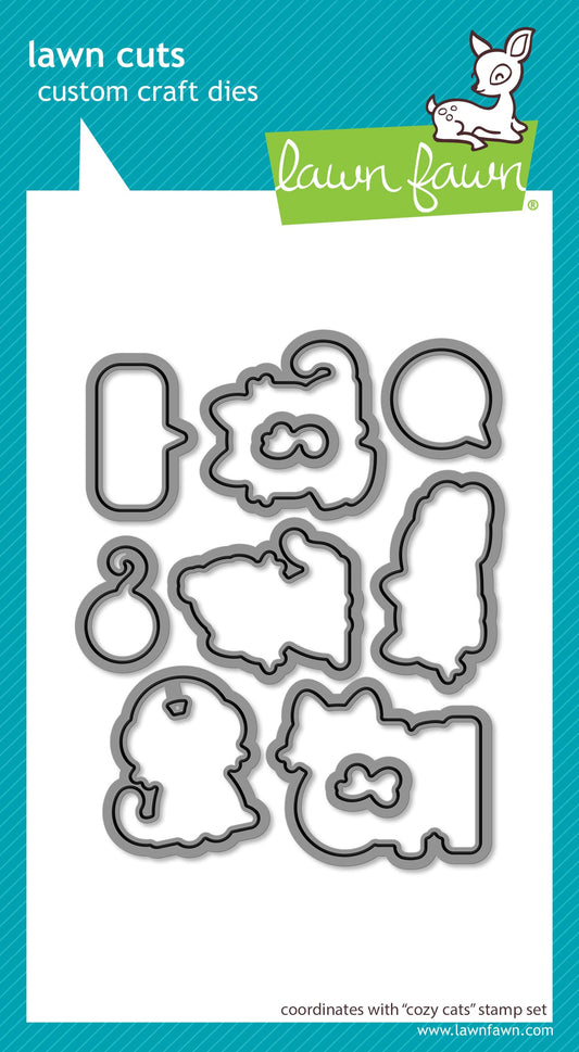 Lawn Fawn - Cozy Cats Lawn Cuts