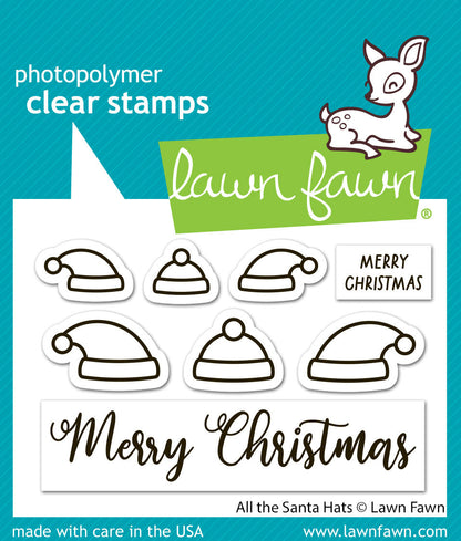 Lawn Fawn - All The Santa Hats