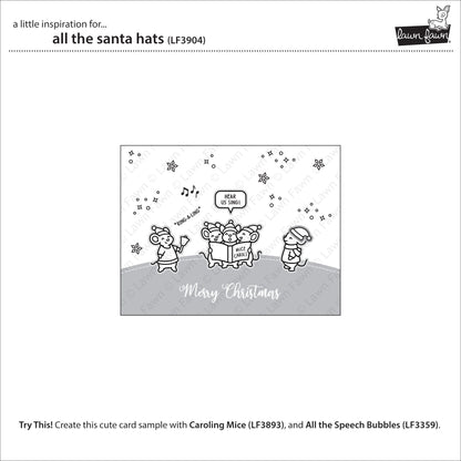 Lawn Fawn - All The Santa Hats
