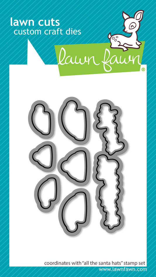 Lawn Fawn - All The Santa Hats Lawn Cuts