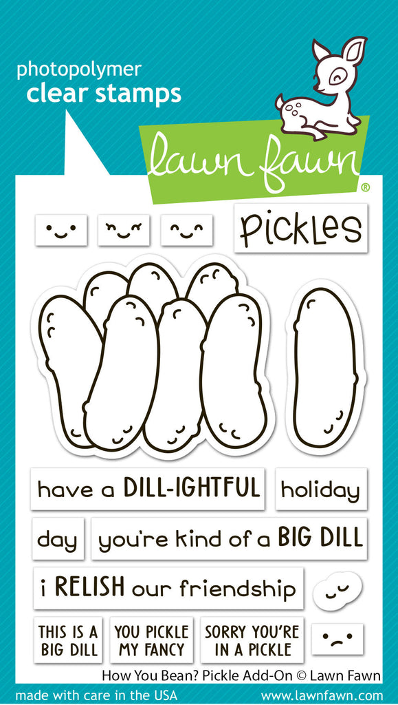 Lawn Fawn - How You Bean? Pickle Add-On