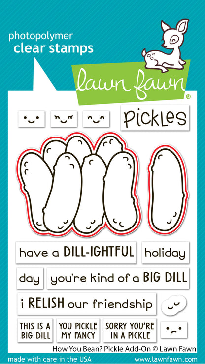 Lawn Fawn - How You Bean? Pickle Add-On Lawn Cuts
