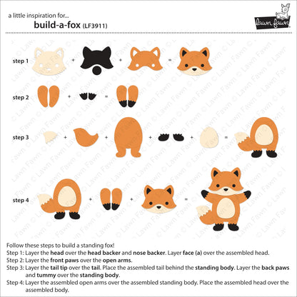 Lawn Fawn - Build-A-Fox