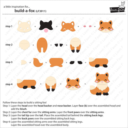 Lawn Fawn - Build-A-Fox