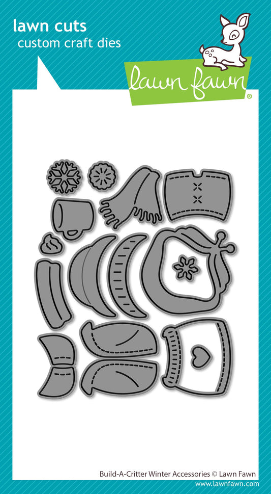 Lawn Fawn - Build-A-Critter Winter Accessories