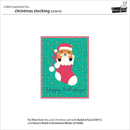 Lawn Fawn - Christmas Stocking