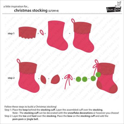 Lawn Fawn - Christmas Stocking