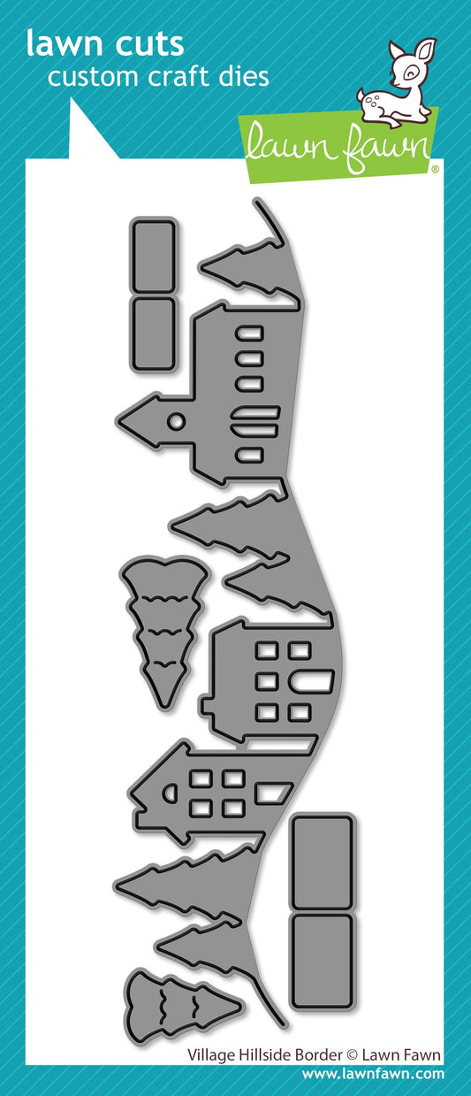 Lawn Fawn - Village Hillside Border