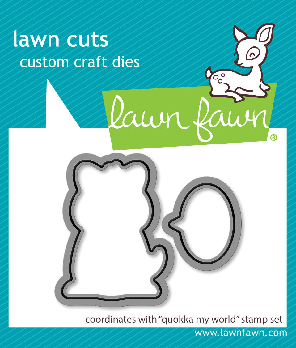 Lawn Fawn - Quokka My World Lawn Cuts