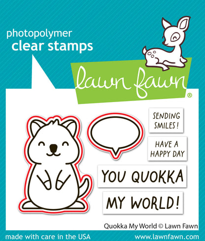 Lawn Fawn - Quokka My World Lawn Cuts