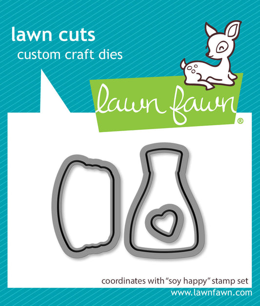 Lawn Fawn - Soy Happy Lawn Cuts