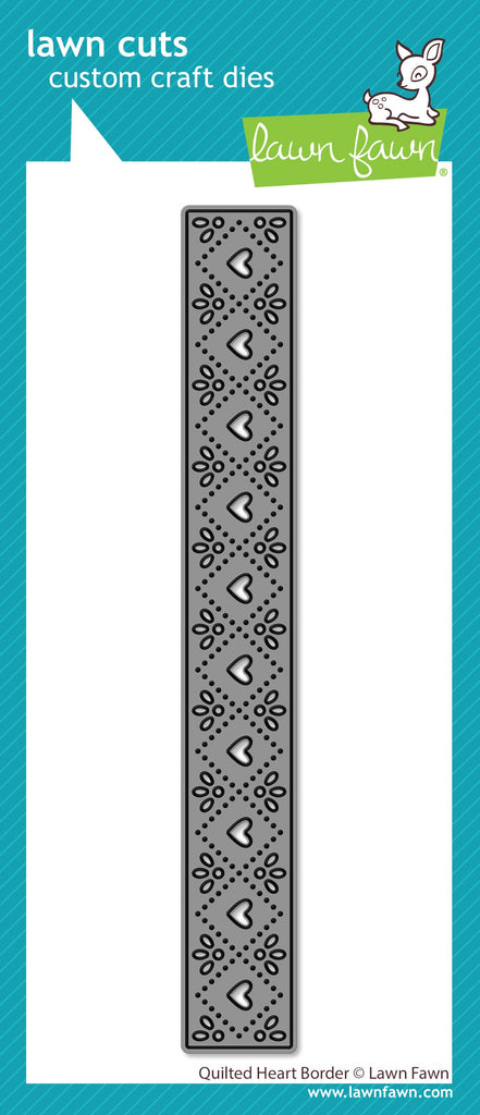 Lawn Fawn - Quilted Heart Border