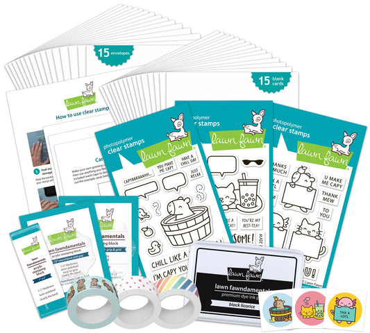 Lawn Fawn - Kids Cardmaking Kit: Combo Two