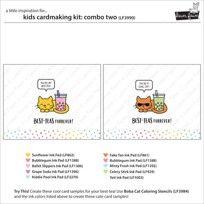 Lawn Fawn - Kids Cardmaking Kit: Combo Two