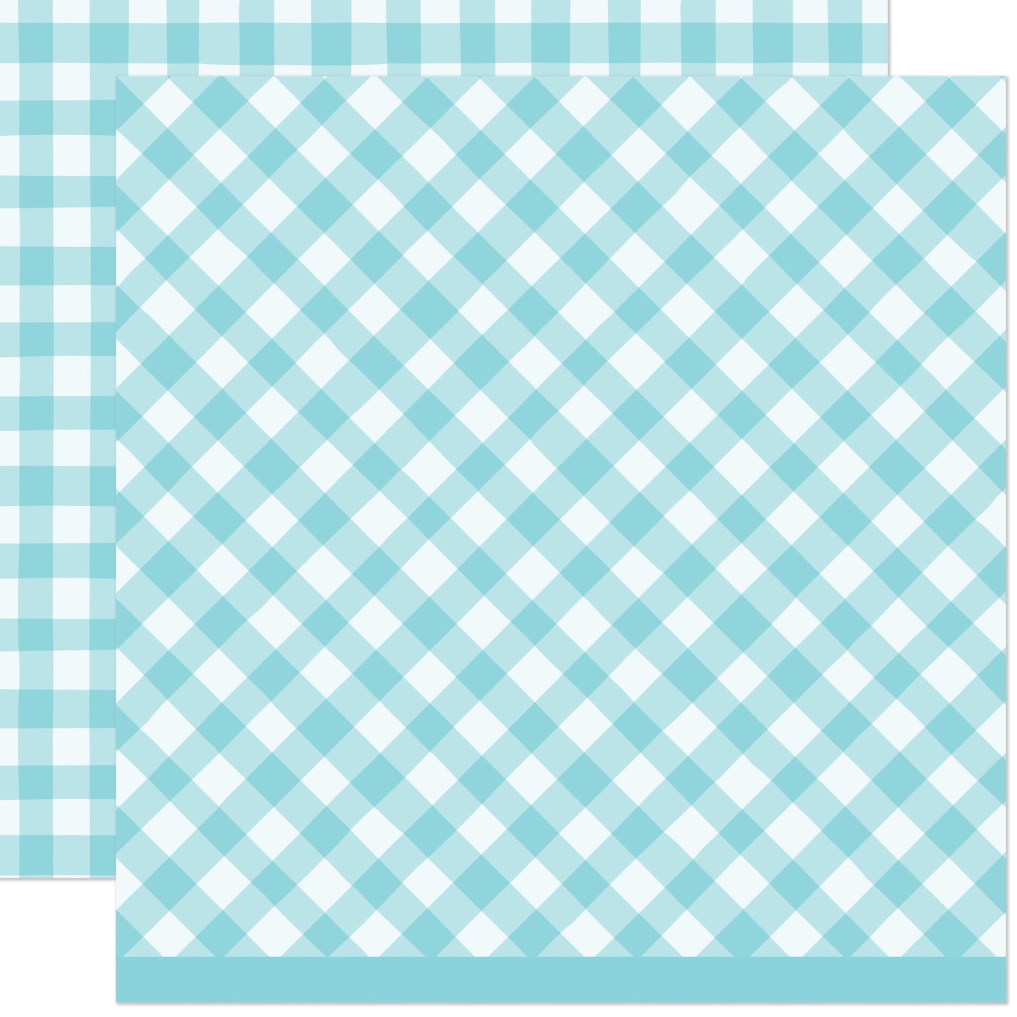 Lawn Fawn - Giddy For Gingham - Cooler 12x12"