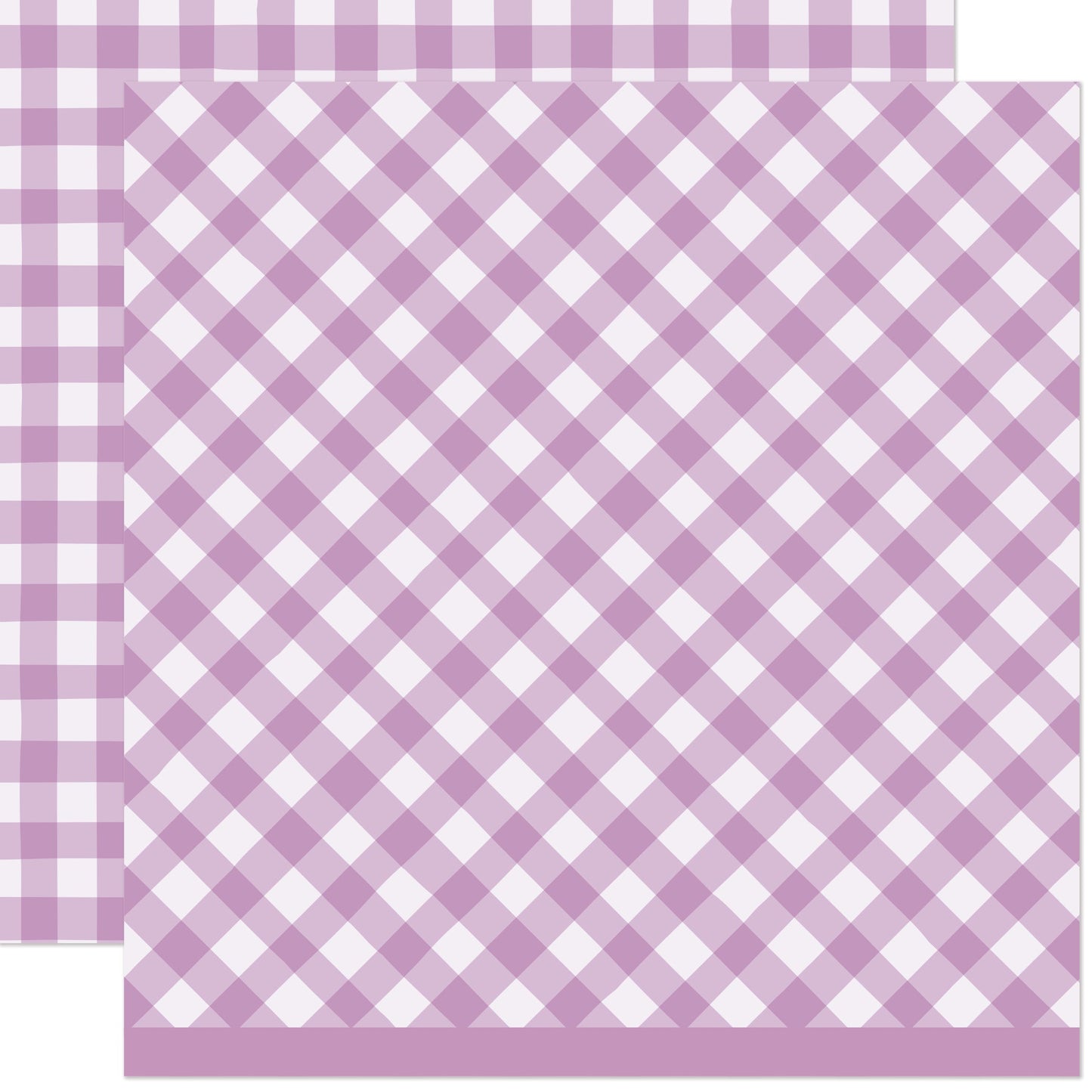 Lawn Fawn - Giddy For Gingham - Berries 12x12"