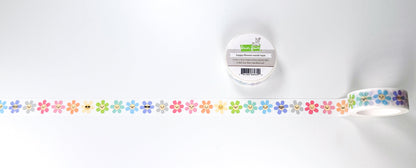 Lawn Fawn - Happy Flowers Washi Tape
