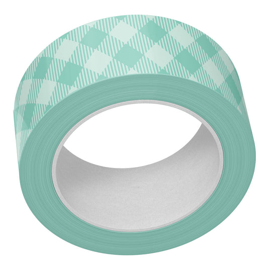 Lawn Fawn - Aqua Gingham Washi Tape