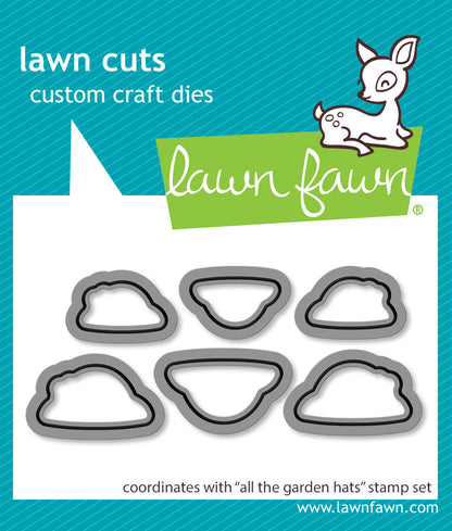 Lawn Fawn - All The Garden Hats Lawn Cuts