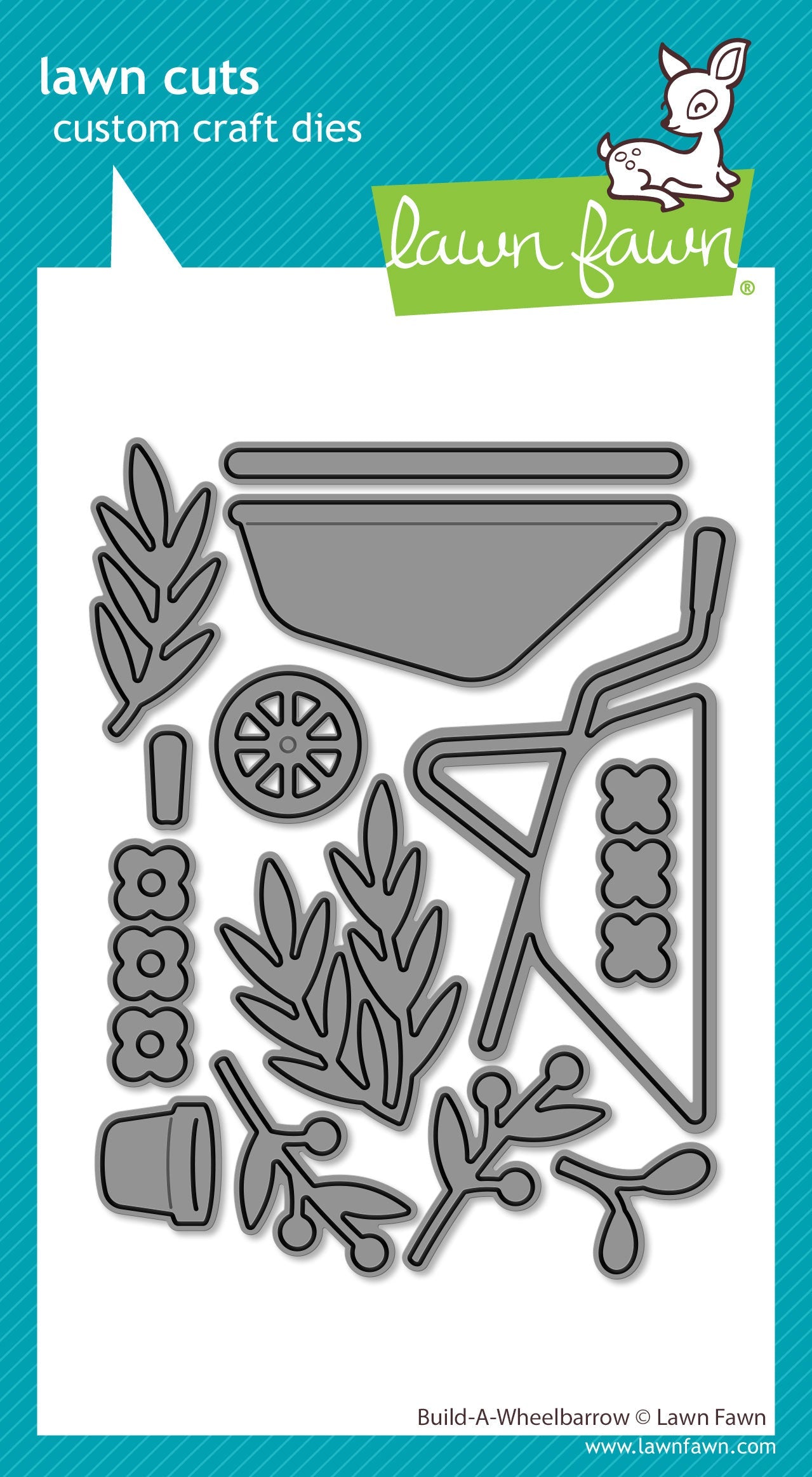 Lawn Fawn - Build-A-Wheelbarrow