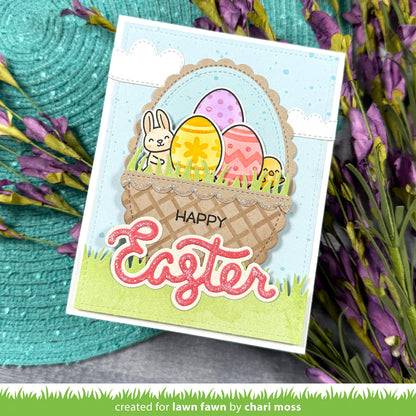 Lawn Fawn - Basket Weave Stencils (2pcs)