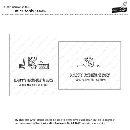 Lawn Fawn - Mice Tools