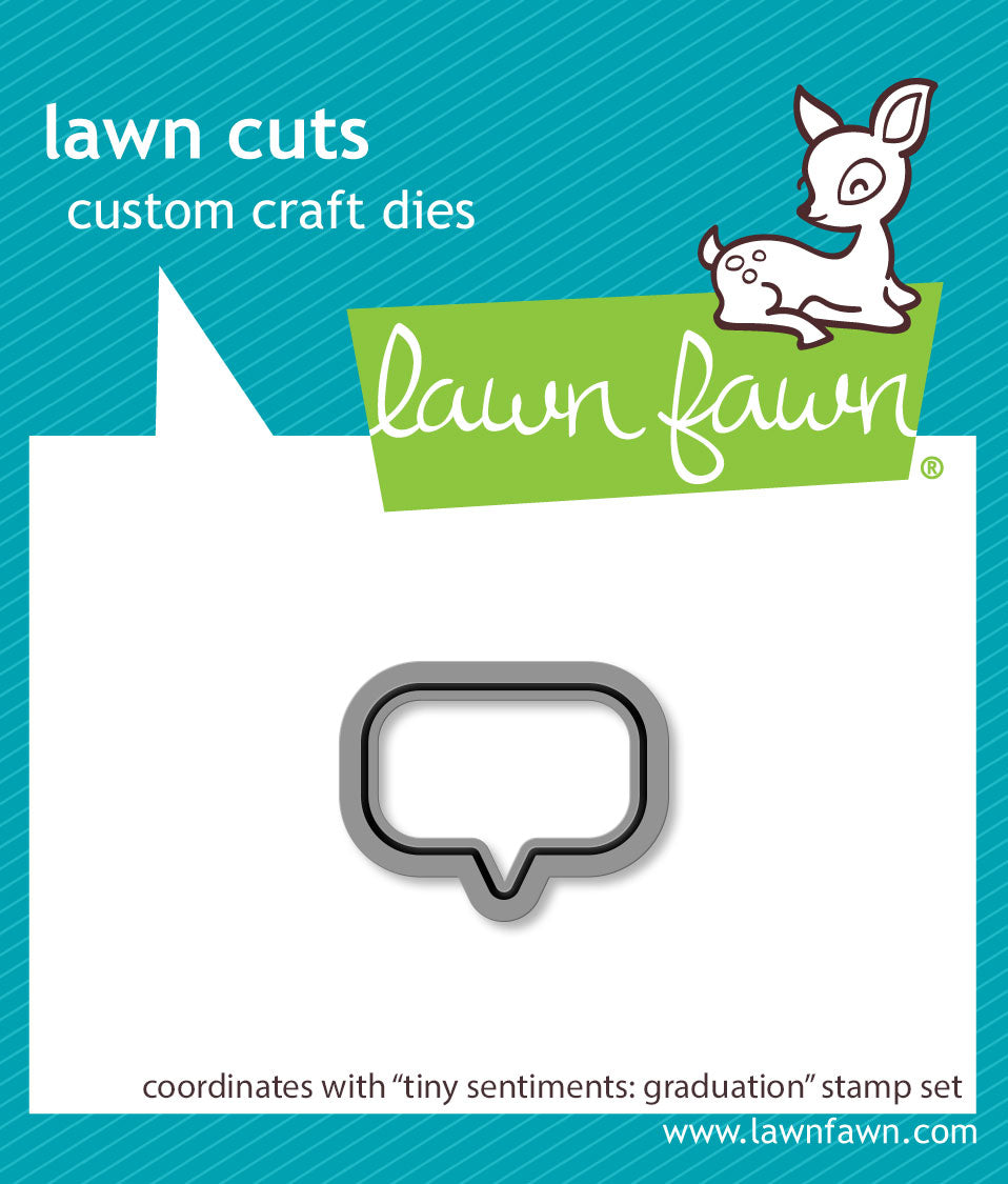 Lawn Fawn - Tiny Sentiments: Graduation Lawn Cuts