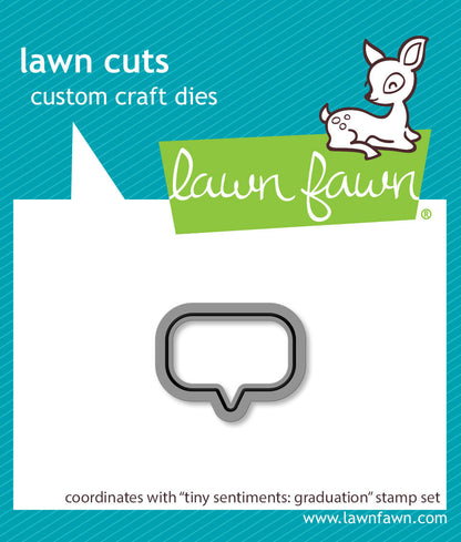 Lawn Fawn - Tiny Sentiments: Graduation Lawn Cuts