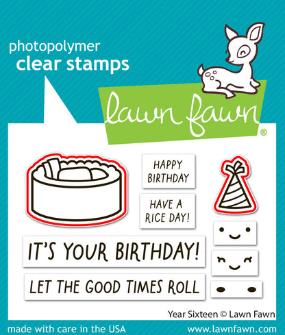 Lawn Fawn - Year Sixteen Lawn Cuts