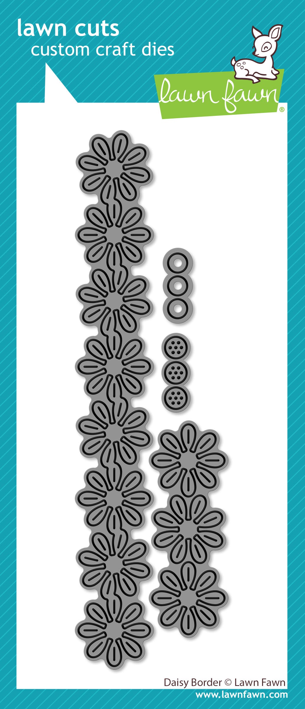 Lawn Fawn - Daisy Border