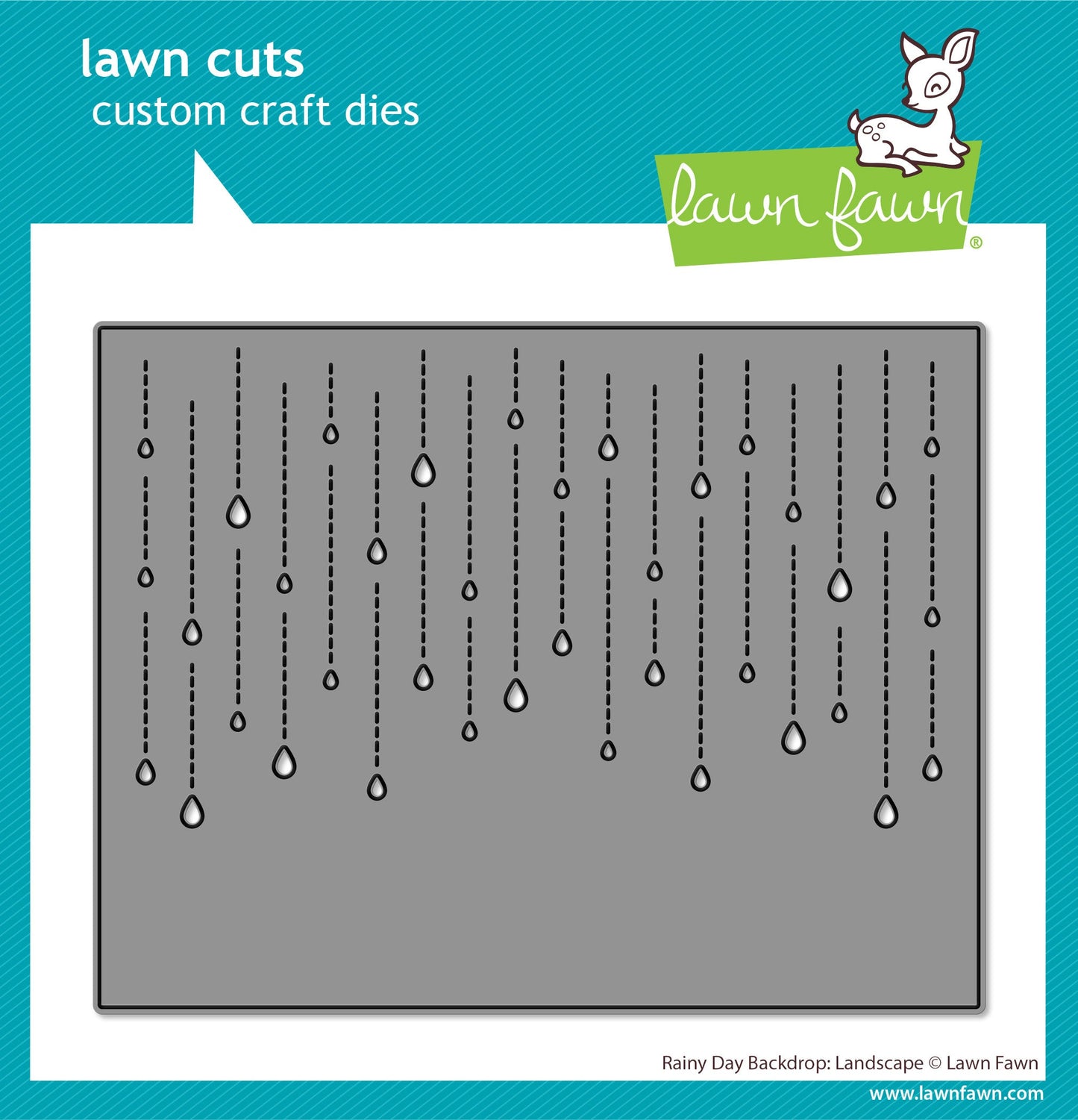 Lawn Fawn - Rainy Day Backdrop: Landscape