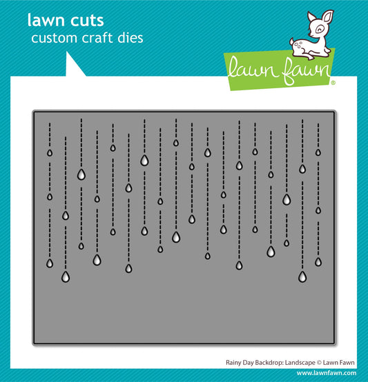 Lawn Fawn - Rainy Day Backdrop: Landscape