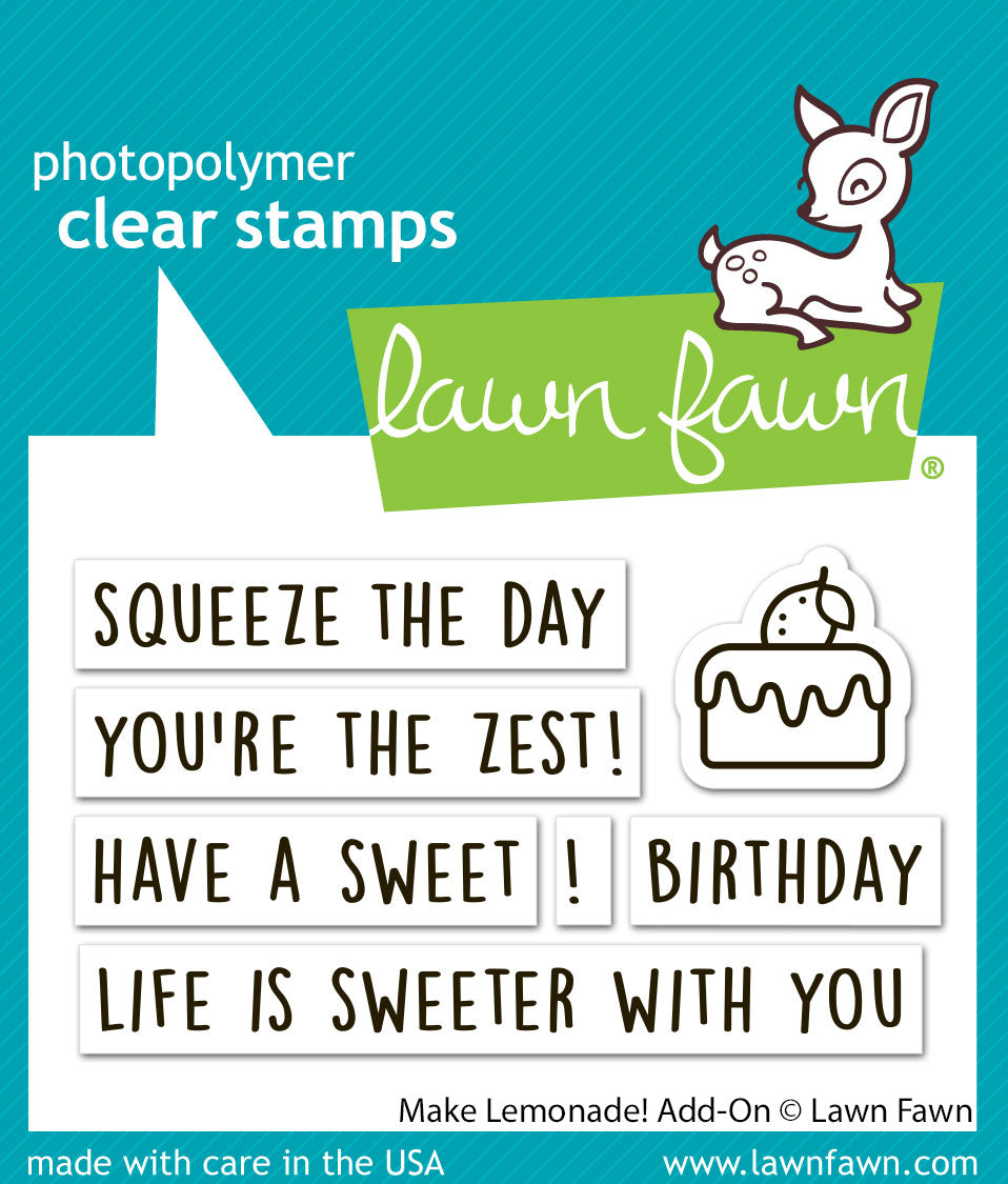 Lawn Fawn - Make Lemonade! Add-On