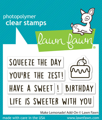 Lawn Fawn - Make Lemonade! Add-On