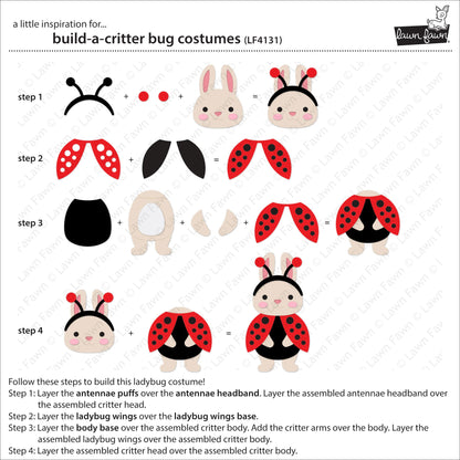 Lawn Fawn - Build-A-Critter Bug Costumes