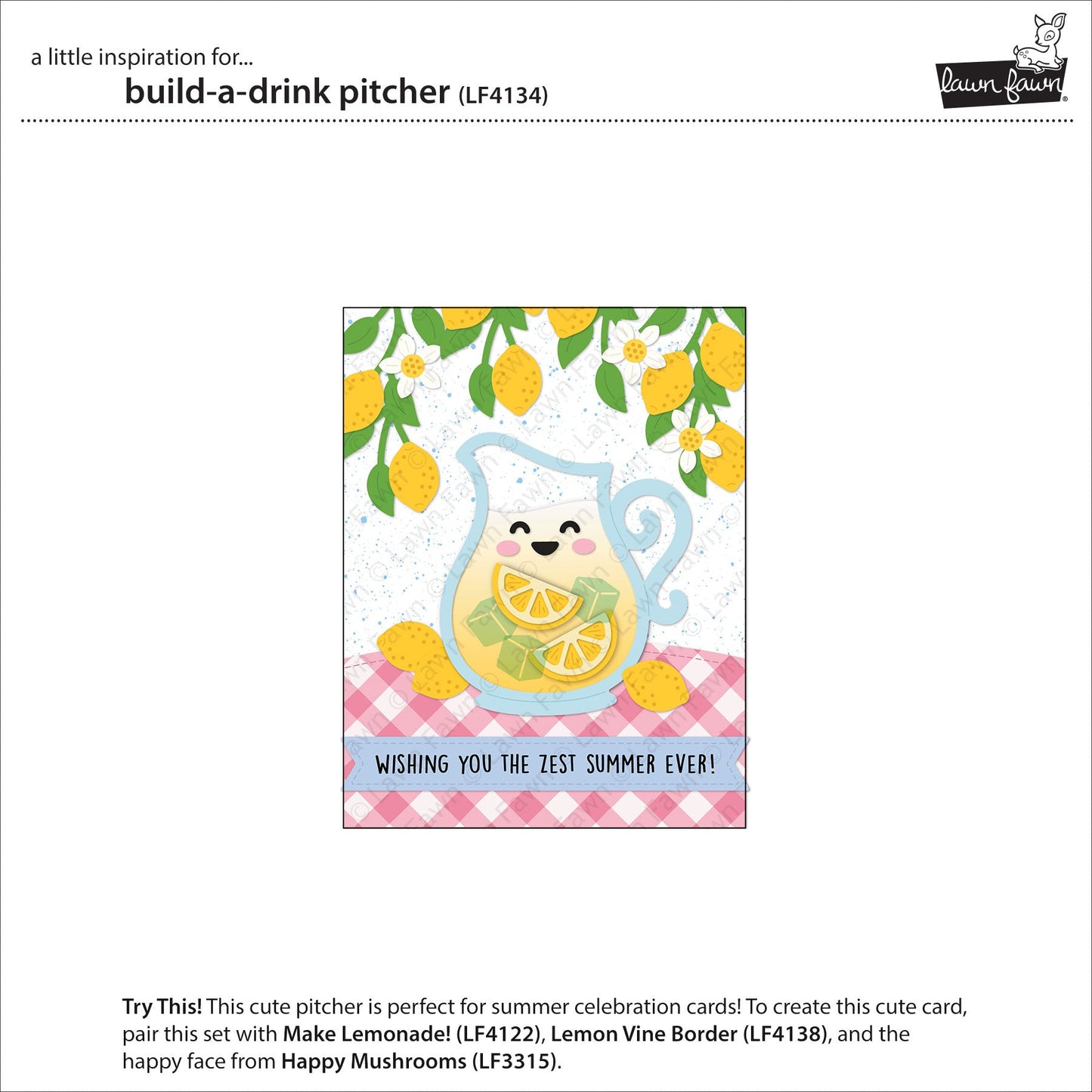 Lawn Fawn - Build-A-Drink Pitcher
